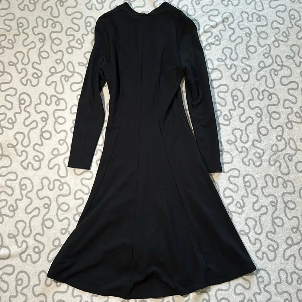 L.K.Bennett Black Aviana Midi Dress